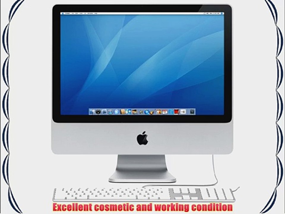 Apple iMac 24 2.8GHz Intel Core 2 Duo 2GB RAM 500GB HD MA879LL/A