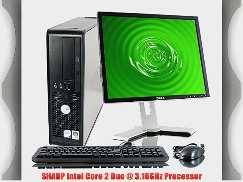 Dell Optiplex 780 SFF Desktop Wifi Pc Bundle - Intel Core 2 Duo @ 3.16ghz - 4gb RAM - 500gb