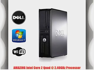 Dell OptiPlex 330 Desktop Intel Core 2 Quad 2.4GHz CPU 8M Cache 4GB DDR2 Memory 320GB Hard