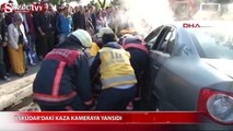 Üsküdar'daki feci kaza kamerada