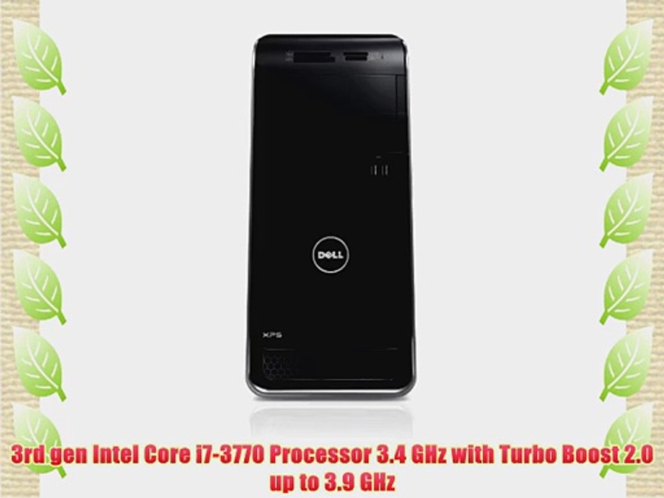 Dell XPS X8500-4741BK Desktop (3.4 GHz Intel Core i7-3770 Processor 12GB DDR3 2TB HDD Windows