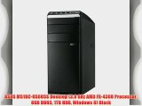 ASUS M51BC-US005S Desktop (3.8 GHz AMD FX-4300 Processor 8GB DDR3 1TB HDD Windows 8) Black