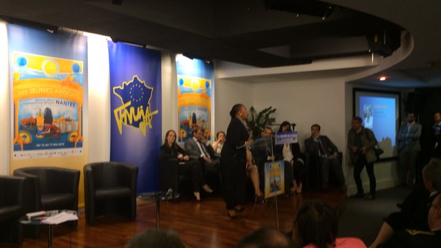 Christiane Taubira au congrès des jeunes avocats
