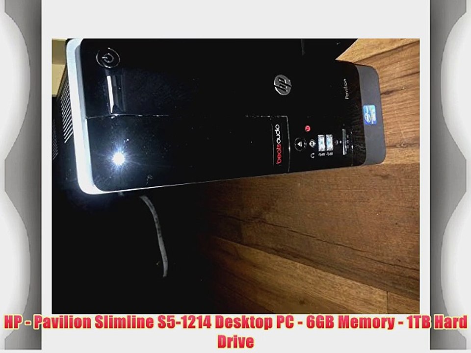 HP - Pavilion Slimline S5-1214 Desktop PC - 6GB Memory - 1TB Hard Drive