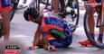 Giro d'Italie: Daniele Colli sérieusement blessé au bras suite à une chute lors du sprint