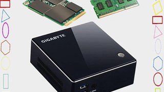 Gigabyte BRIX GB-BXI3H-40 10 Mini PC Intel Core i3-4010 4GB 128GB mSATA 2.5