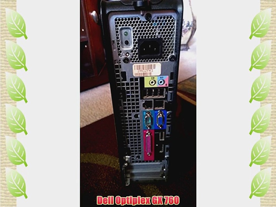 Dell Optiplex 760 SFF Desktop Windows 7 Pro 2.2GHz Intel Pentium Dual Core DVD CDRW 2GB RAM