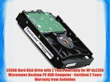 250GB Hard Disk Drive with 2 Years Warranty for HP dx2200 Microtower Desktop PC HDD Computer