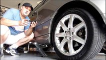 Changing The Rear Brake Pads On A Mercedes - DIY Auto Repair