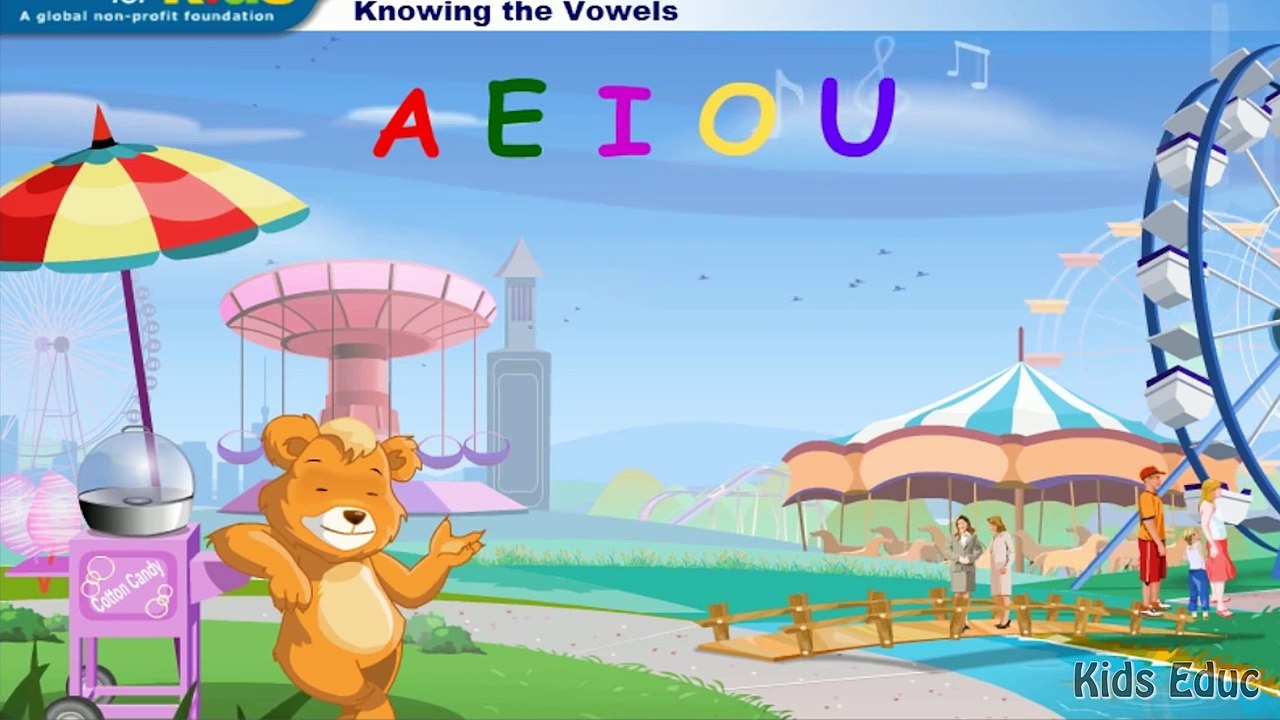 Vowels Song, Learning The Short & Long Vowels Sounds, Making Word, Pre