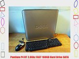 Fast Dell Optiplex Gx620 Desktop Computer Pentium 4HT 2.8Ghz 2GB/160GB/DVD-Rom Keyboard/Mouse/Recovery