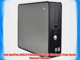 Dell OptiPlex GX620 Pentium 4 630 3.0GHz 1GB 80GB CD XP Professional Small Form Factor