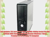 Dell Optiplex 755 Intel Core 2 Duo 2300MHz 400Gig Serial ATA HDD 4096mb DDR2 Memory DVD ROM