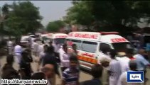 Dunya News - Bus Incident: Funeral ceremony held in Karachi