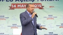 Van- Cumhurbaşkanı Erdoğan Van?da Toplu Açılış Töreninde Konuşuyor -1