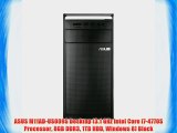 ASUS M11AD-US009S Desktop (3.1 GHz Intel Core i7-4770S Processor 8GB DDR3 1TB HDD Windows 8)