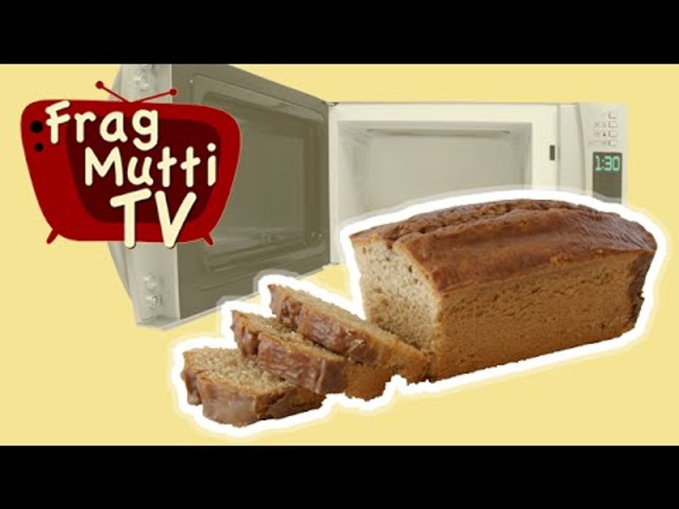Nusskuchen aus der Mikrowelle in 5 Minuten - Frag Mutti TV