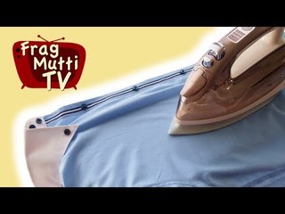 Hemden schnell bügeln - der Hemdentrick von Frag Mutti TV