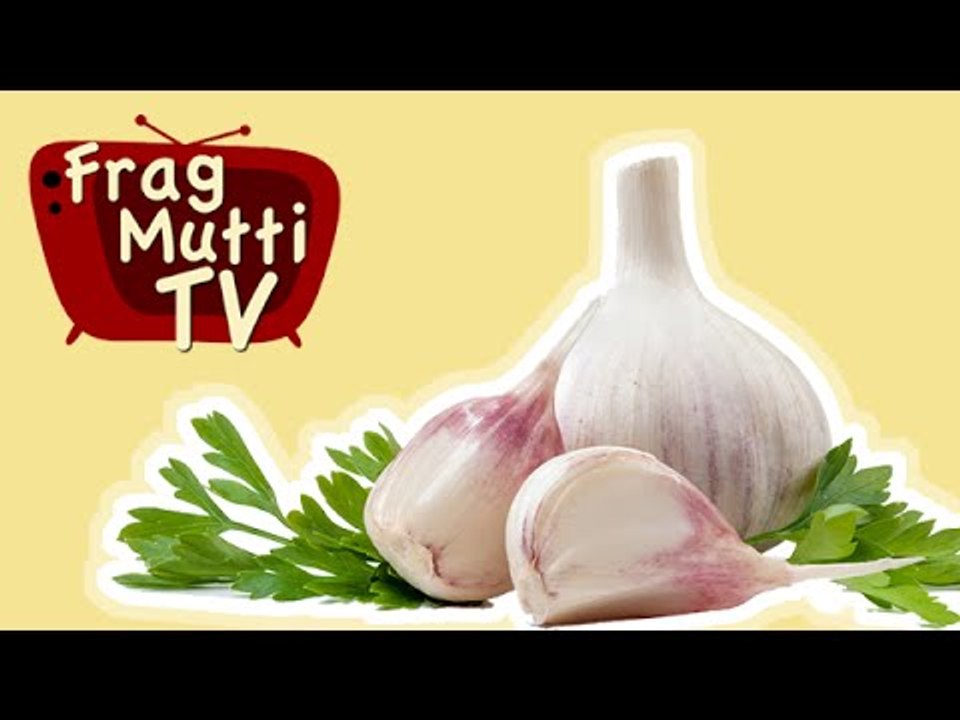 Knoblauch schälen blitzschnell - Frag Mutti TV