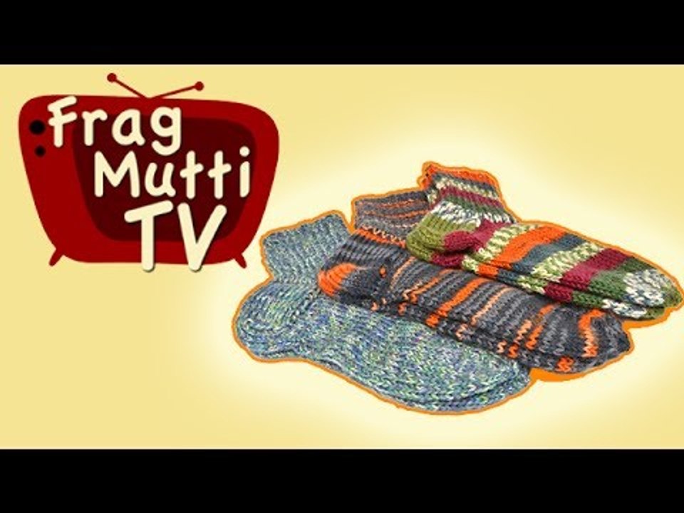Eingegangene Wollsocken wieder dehnen - Frag Mutti TV