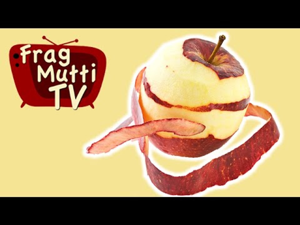 Äpfel schnell schälen und reiben - Frag Mutti TV