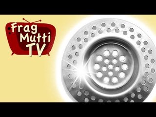 Abflusssieb effektiv reinigen - Frag Mutti TV