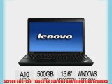 Lenovo ThinkPad Edge E545 AMD Quad-Core A10-5750M 2.5GHz 500GB 4GB 15.6 (1366x768) DVD-RW BT