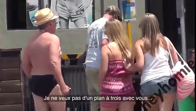 Ce papy a trouvé la technique de drague ultime qui marche à tous les coups !