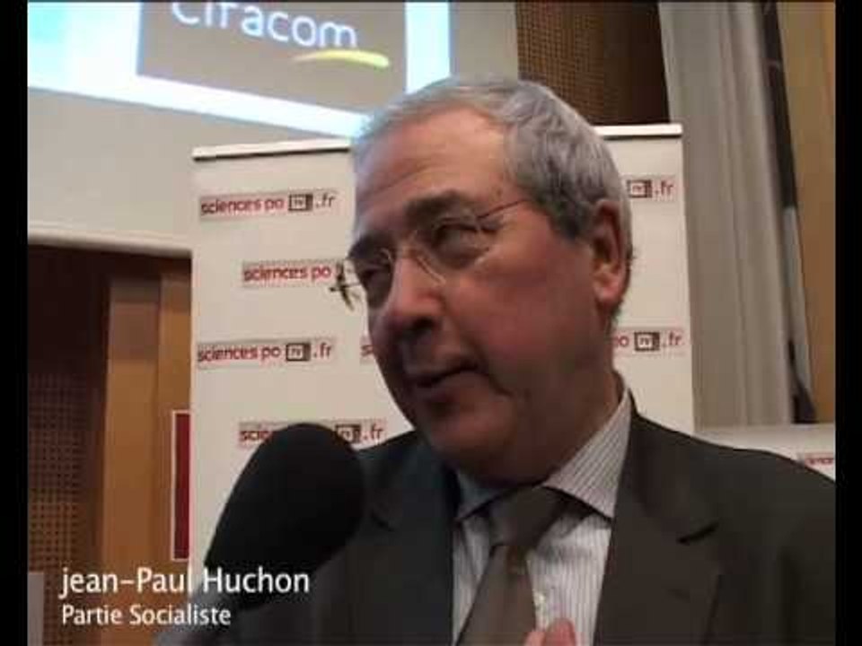Jean-Paul Huchon (PS) - Grand Forum Élections régionales - Sciences Po TV
