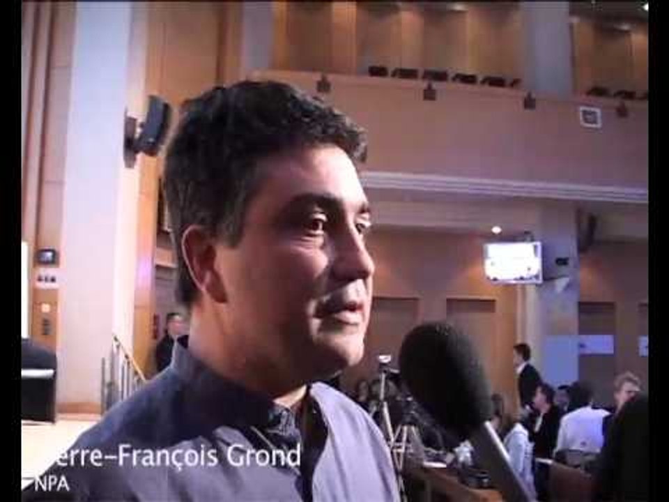 Pierre-François Grond (NPA)- Grand Forum Élections régionales - Sciences Po TV