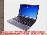 Samsung Series 3 NP300E5A-A02UB 15.6-Inch Notebook (Intel Core i3-2350M 2.3GHz 6GB 500GB DVD /-RW