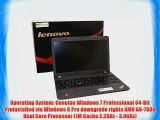 Lenovo ThinkPad Edge E555 20DH002QUS 15.6 AMD Dual Core A6-7000 16GB RAM 500GB Solid State