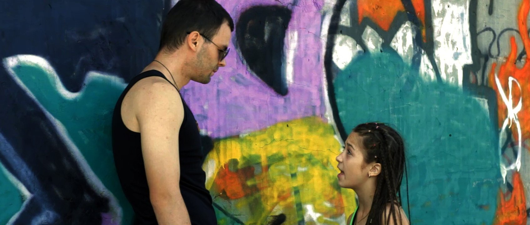 Папа и дочка читают рэп (Dad and daughter reading a rap) JOHN AND ЛЕРА