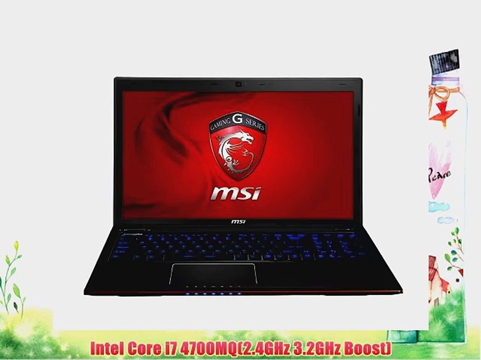 MSI Computer Corp. MSI GE60 2OE-003US9S7-16GC11-003 15.6-Inch Laptop