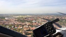 Atterrissage d'urgence d'un avion avec le train d’atterrissage bloqué