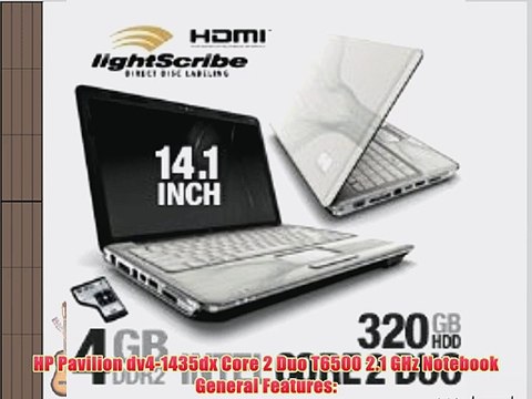 HP Pavilion dv4-1435dx Refurbished Notebook PC