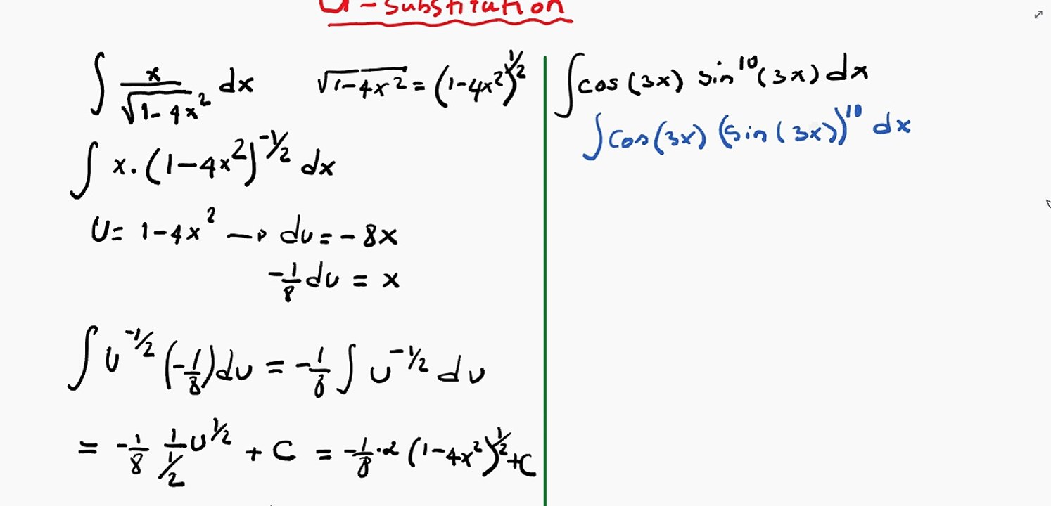 U-Substitution II-b
