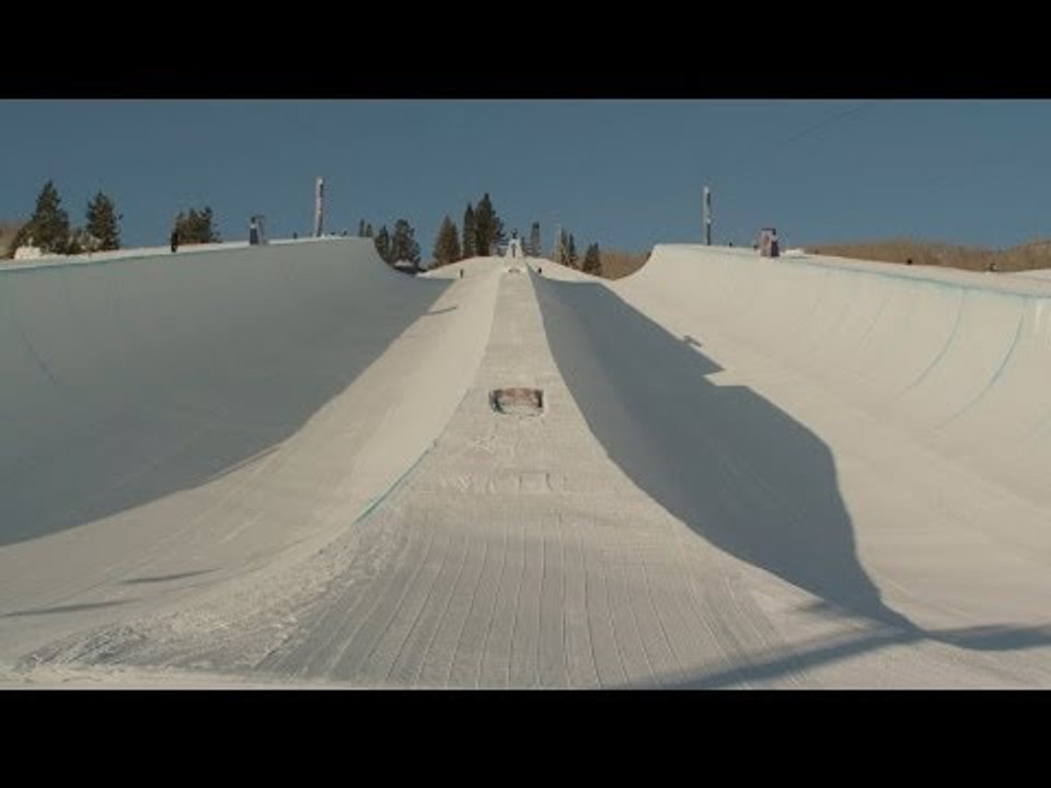First Ever Red Bull Double Pipe