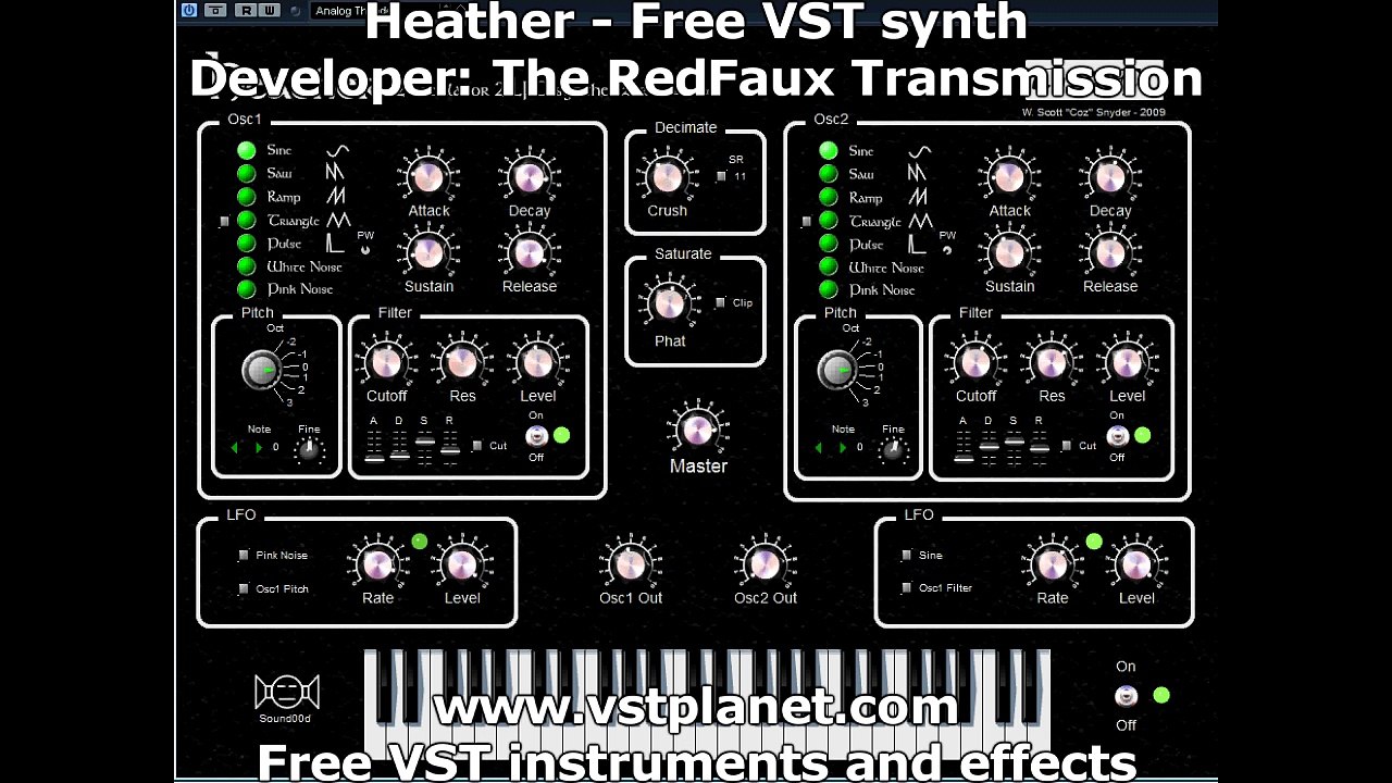 Synthesizer Software Heather - vstplanet.com