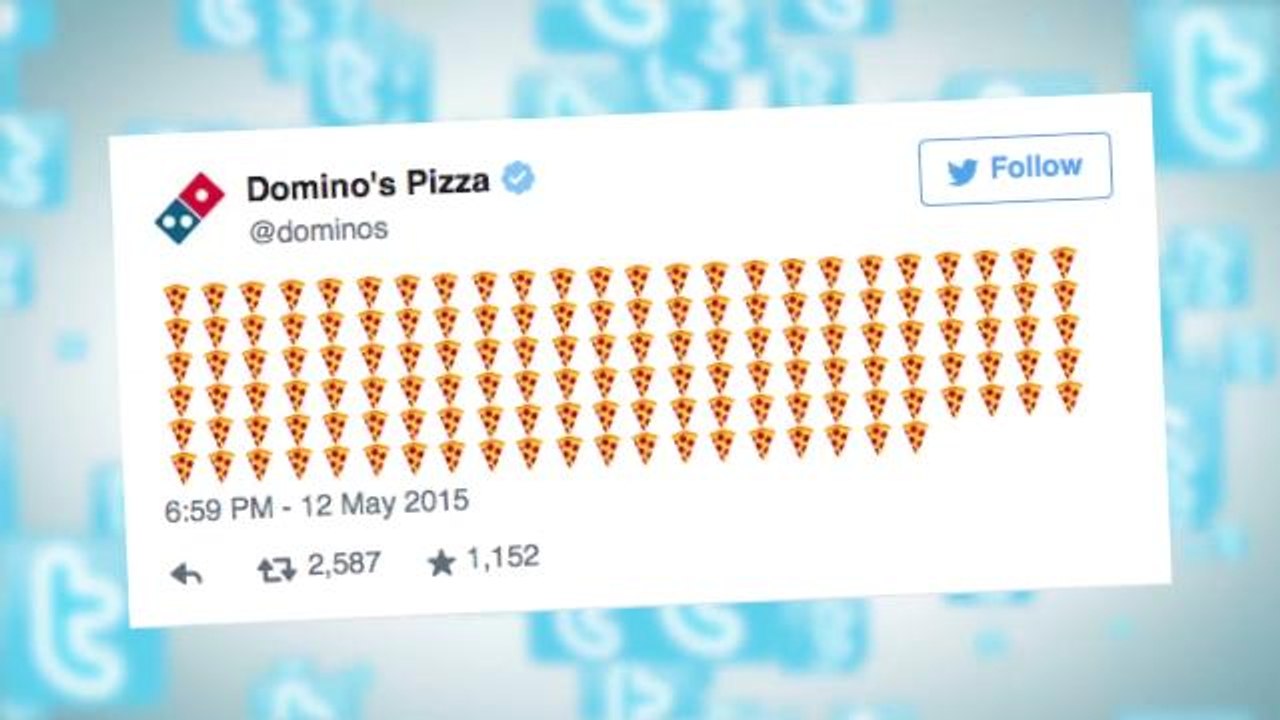 Order Domino's with a pizza Emoji video Dailymotion