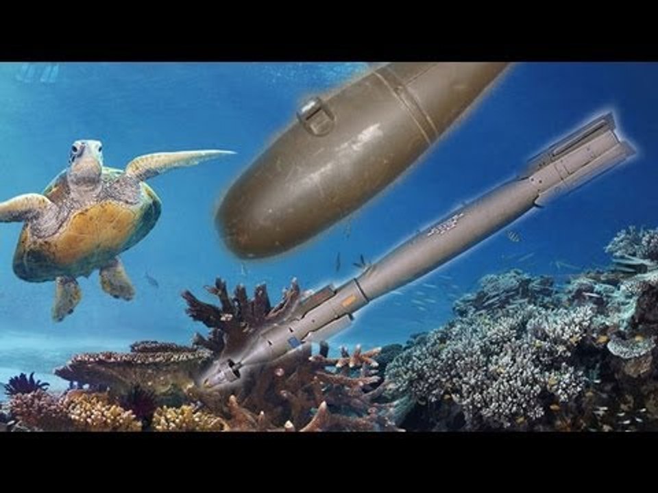 Bombs dropped on Australia Great Barrier Reef by US Marines
