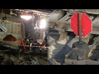 Loose steel panel caused fatal train derailment in France?