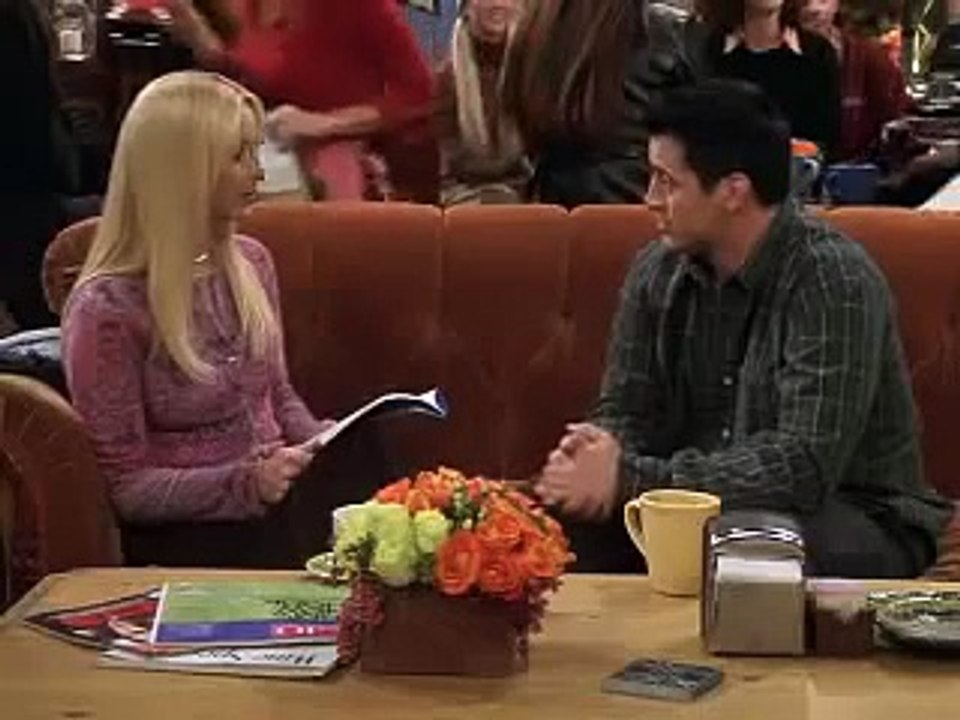 Friends - Joey apprend le Français [Joey speaks french]