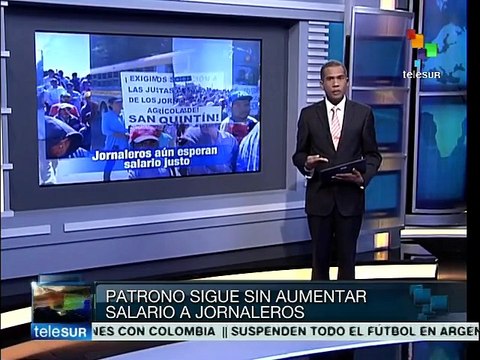 Jornaleros y autoridades encabezan negociaciones en San Quintín