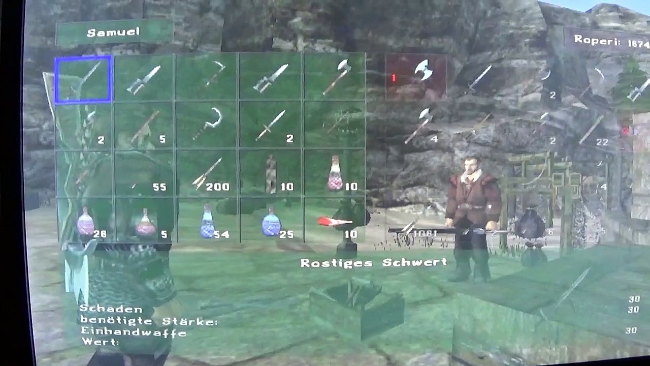 Wieder Inventarproblem Gothic