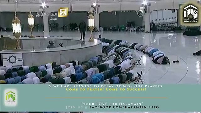 Kabe'de Yağmur altında Muhteşem Namaz...