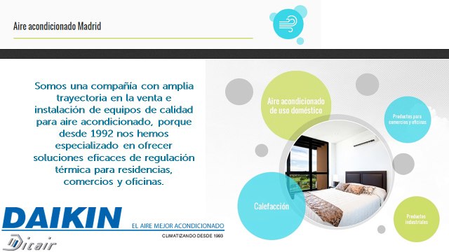 Dicair - Aire acondicionado Madrid - Aire acondicionado Torrelodones