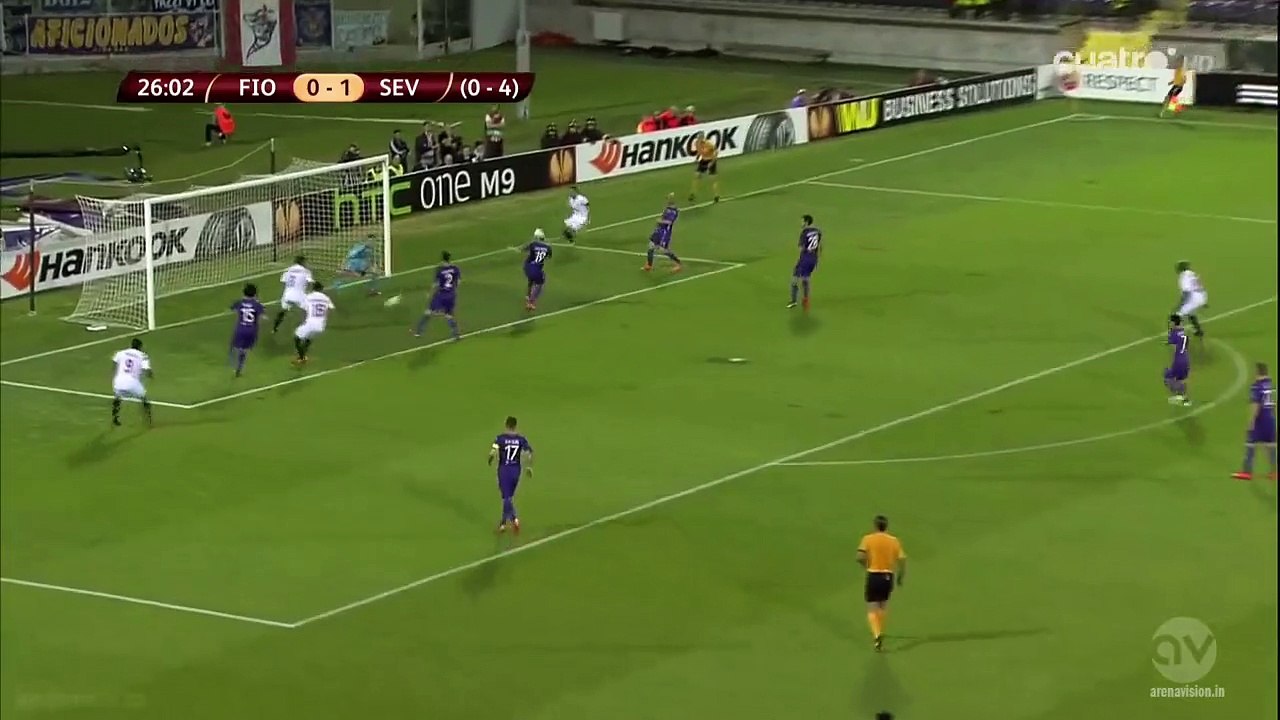 Goal Daniel Carrico 0-2 | Fiorentina 0-2 Sevilla 14.05.2015 (Europa League)