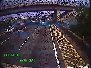 araç kamerasından , çok pis bir kaza izle