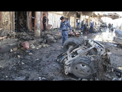 Twin bombings kill at least 11 in western Iraq